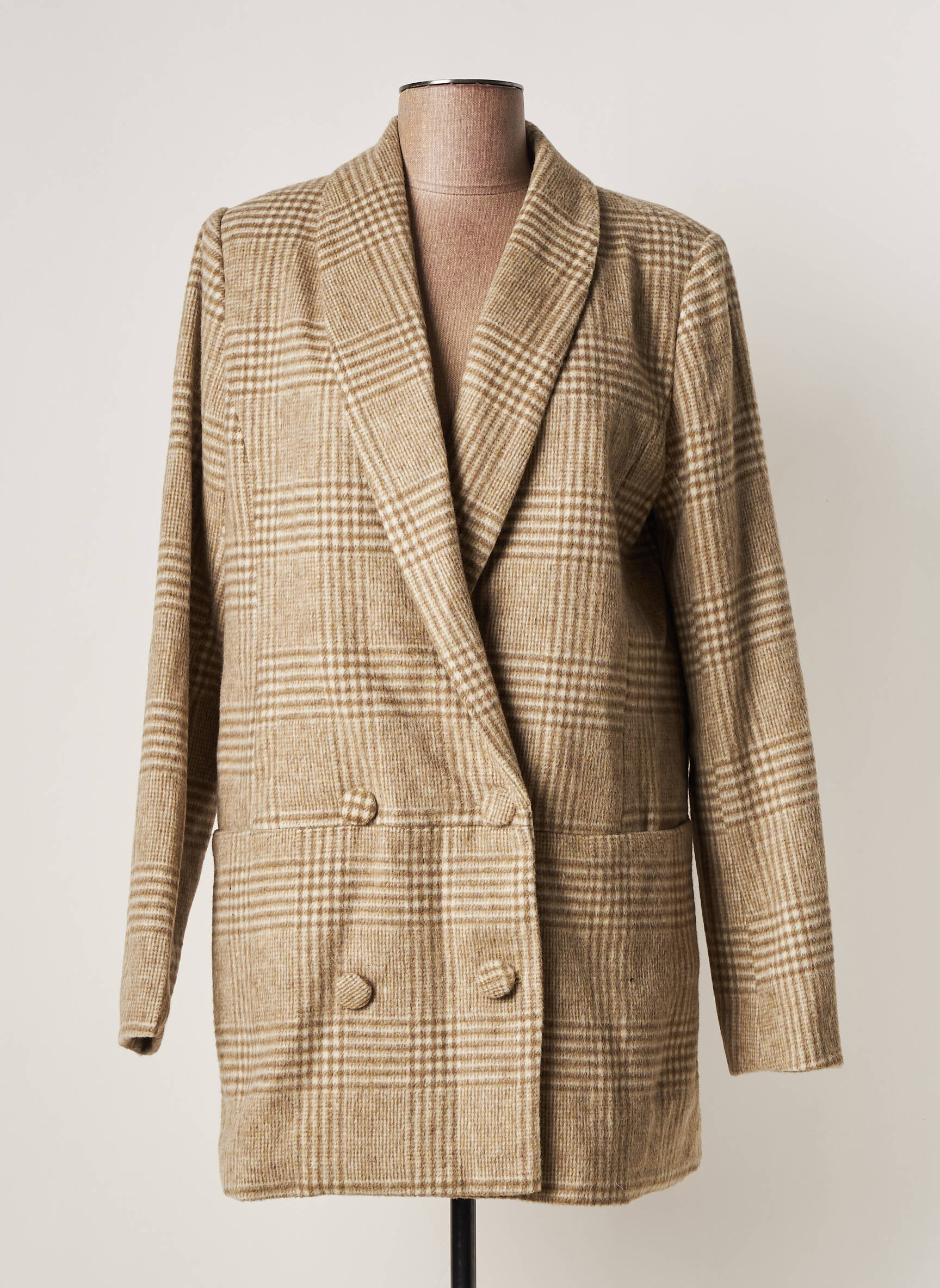Cherry Paris Manteaux Longs Femme couleur beige