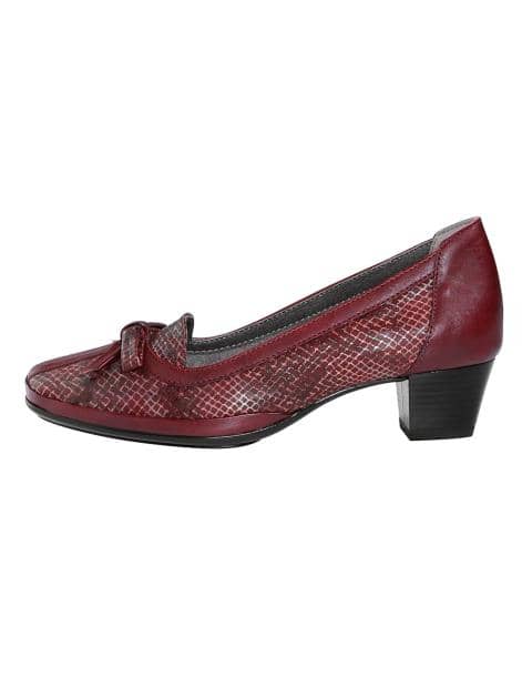 Pumps aus superflexiblem Leder