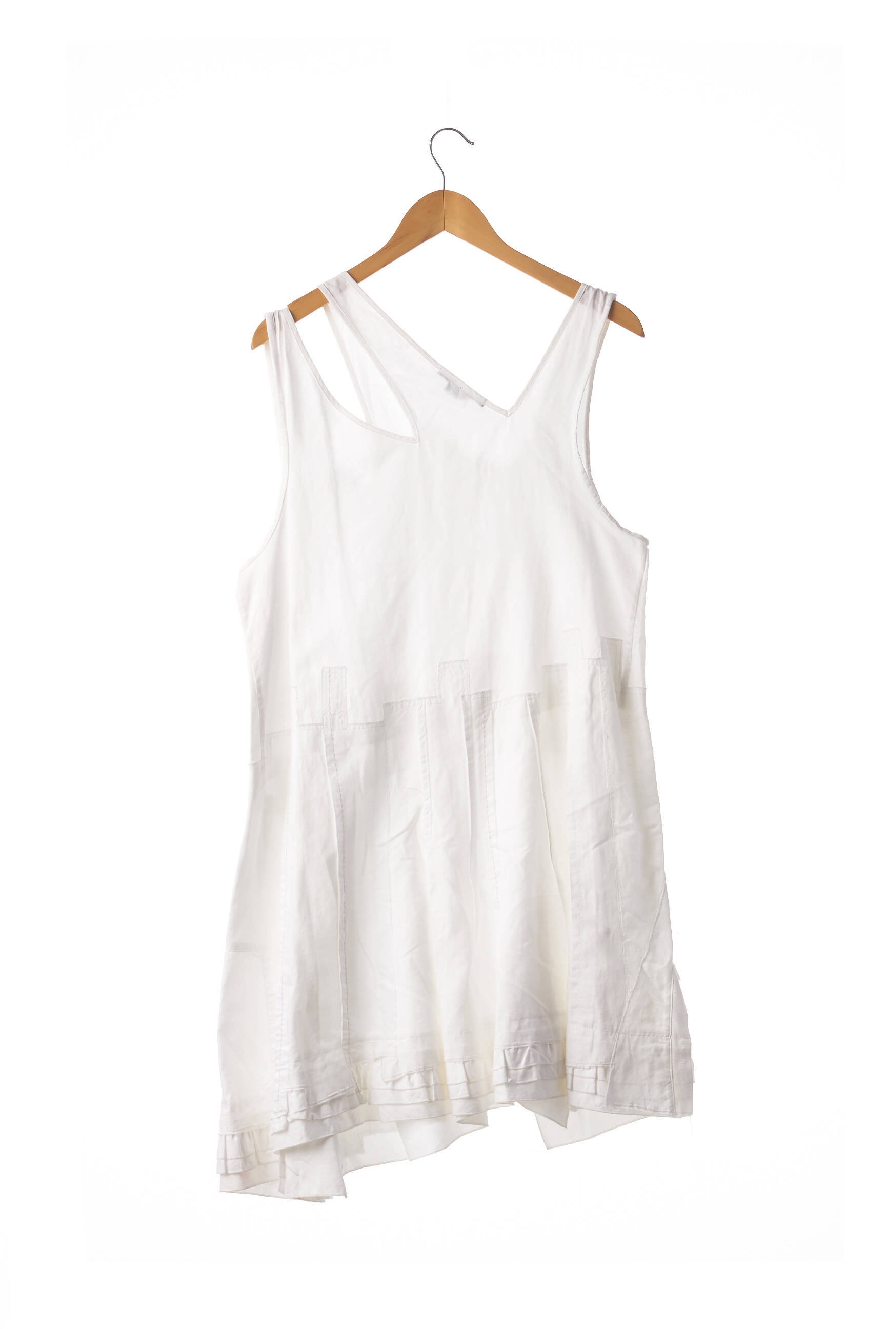 Marithe Francois Girbaud Robes Mi Longues Femme couleur blanc
