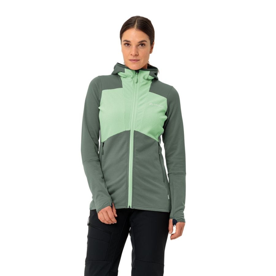 Monviso Grid Fleece Jacke Damen