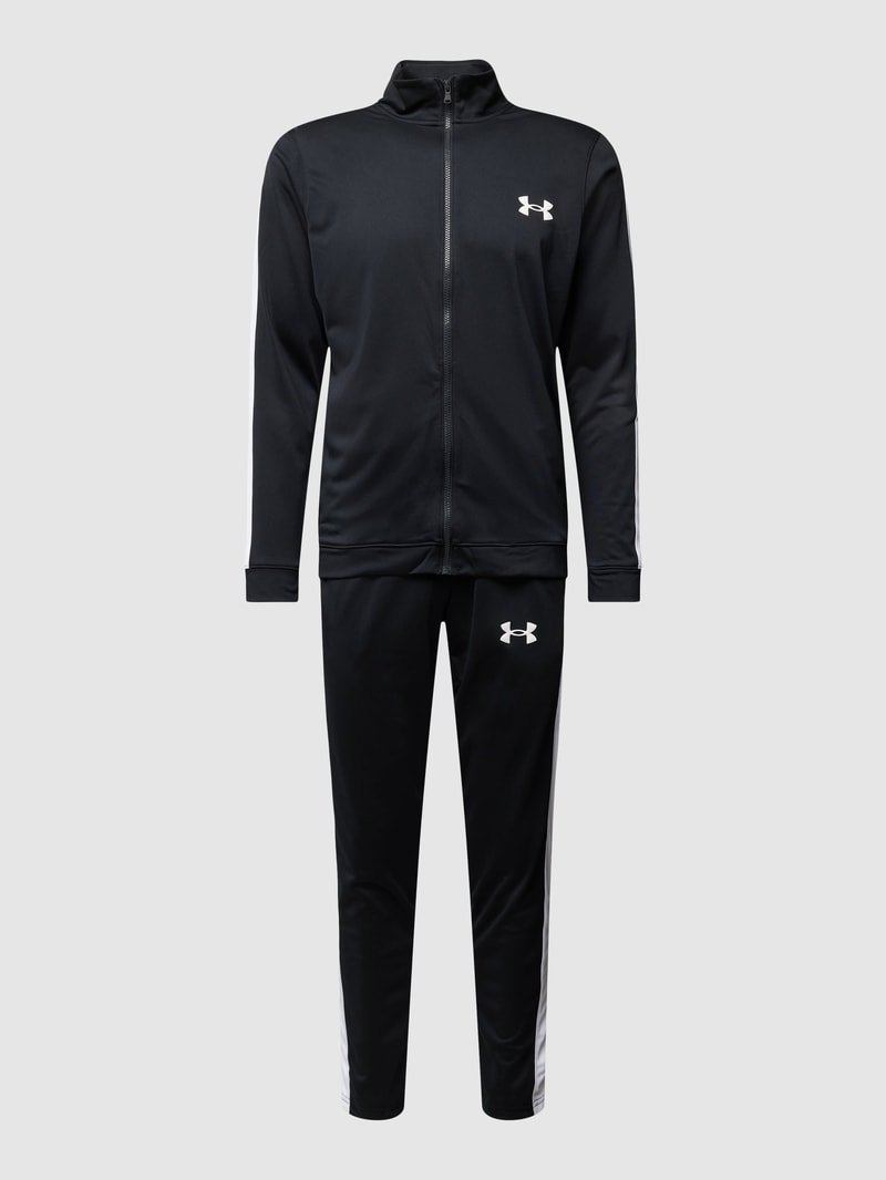 Tracksuit mit Logo-Detail Modell 'Knit' in schwarz