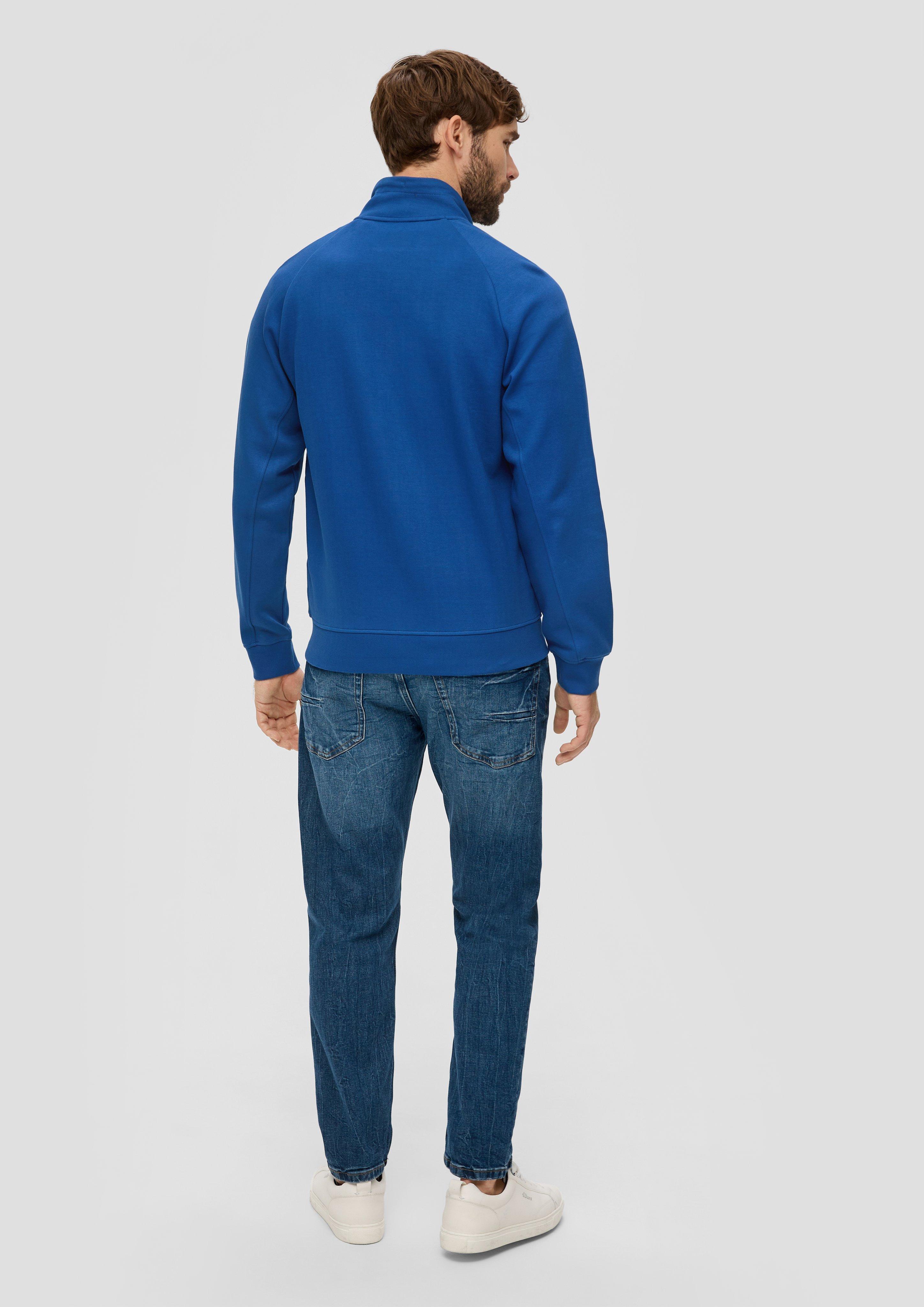 Sweatjacke mit Stehkragen  2143946-5620