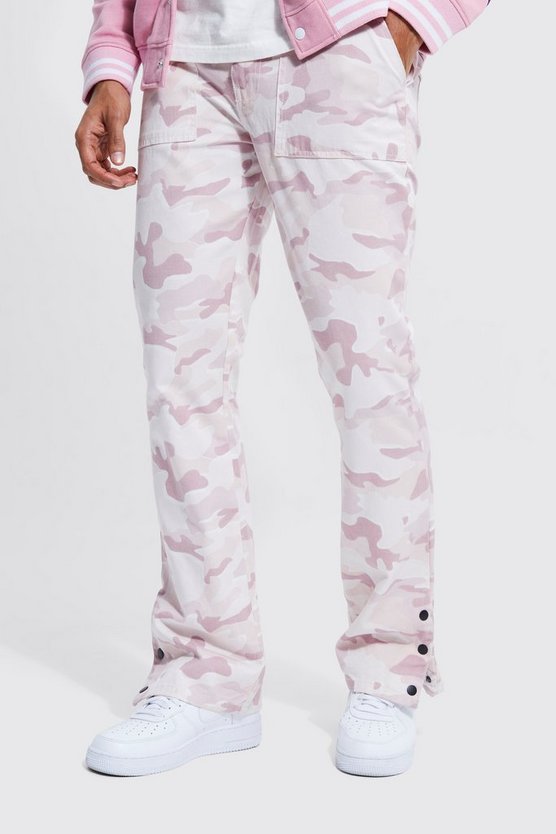Lockere Camouflage Cargo-Hose