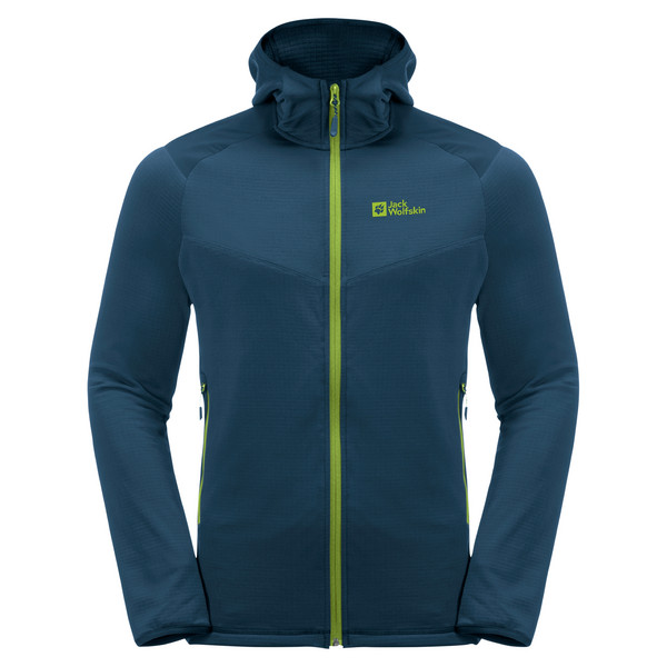 KOLBENBERG HOODED FZ M Herren - Fleecejacke