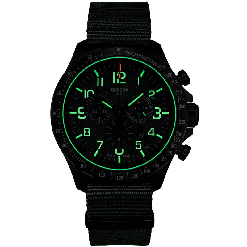 Traser Armbanduhr P67 OfficerPro Chronograph