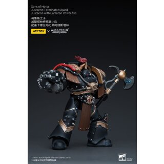 Warhammer: The Horus Heresy Actionfigur: Sons of Horus Justaerin Terminator Squad - Justaerin with Carsoran Power Axe