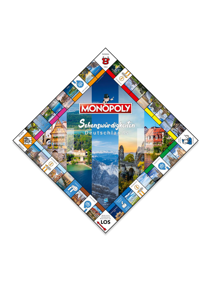 Winning Moves Monopoly - Sehenswürdigkeiten Deutschlands in bunt günstig kaufen onesize