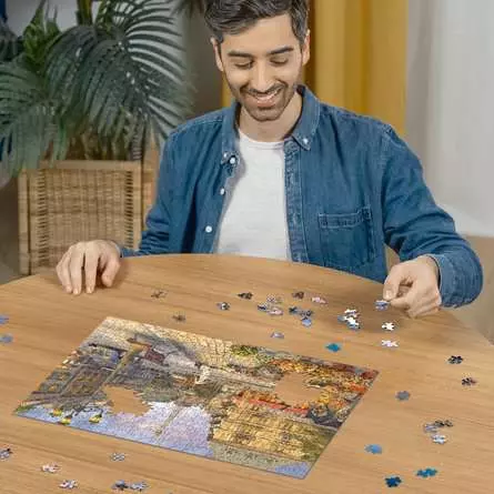 Puzzle 500 Teile - Spaziergang durch Paris