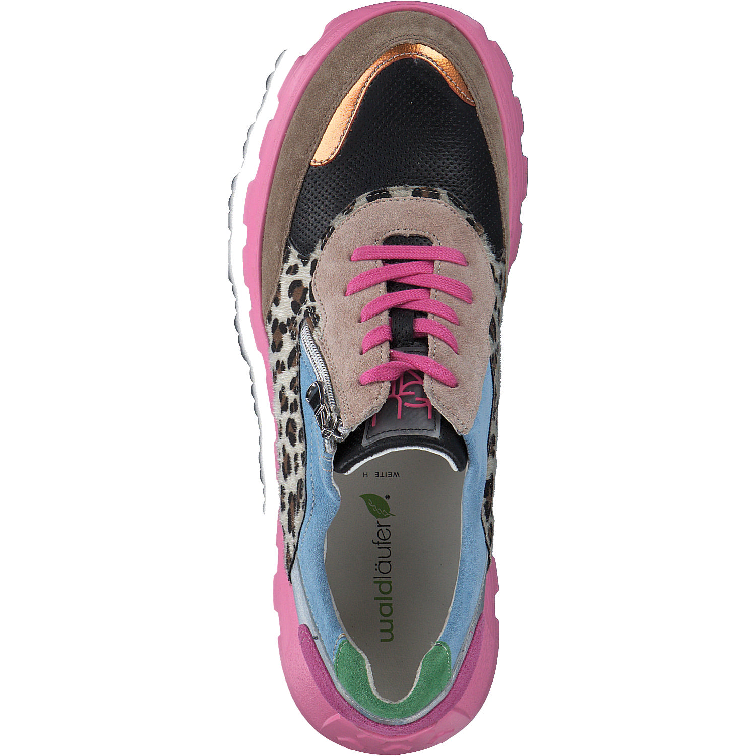 Waldläufer Ajala 993004, Schnürschuhe, Damen, Mehrfarbig