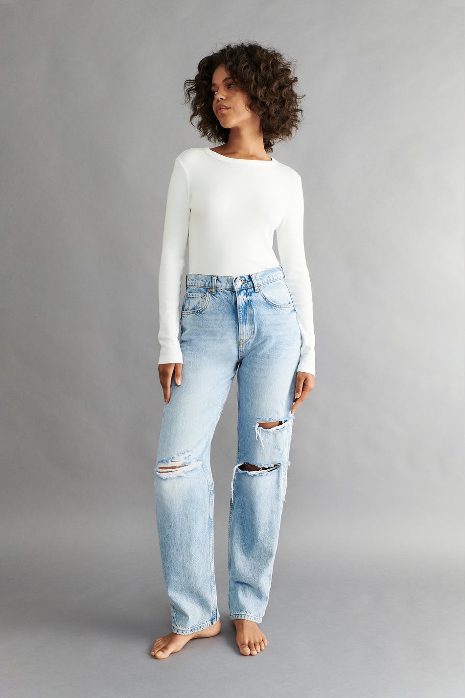 90s high waist jeans