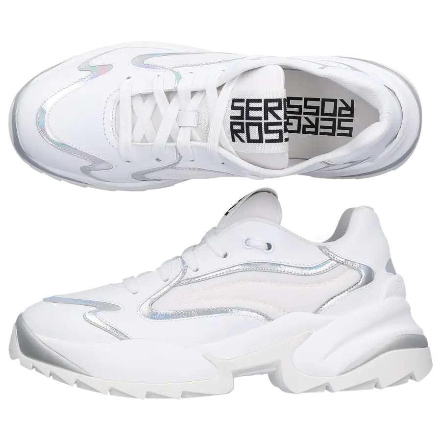 Sergio Rossi - Sneaker low SERGIO EXTREME Kalbsleder - weiß