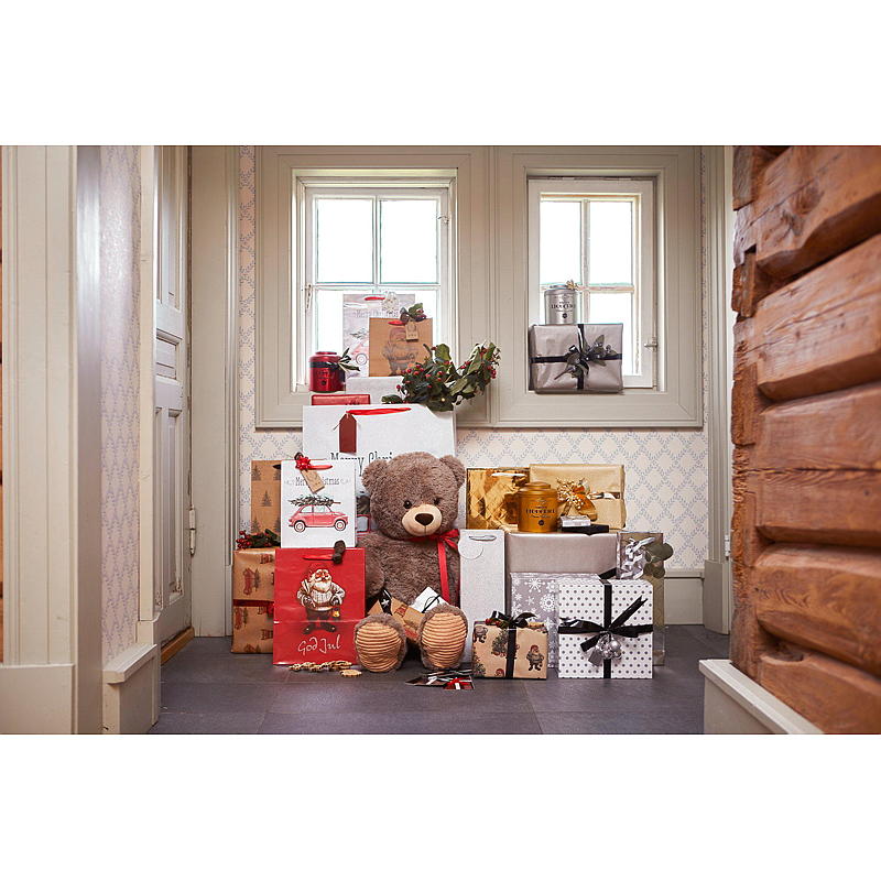 Home Julepapir 2 m x 70 cm, glitter