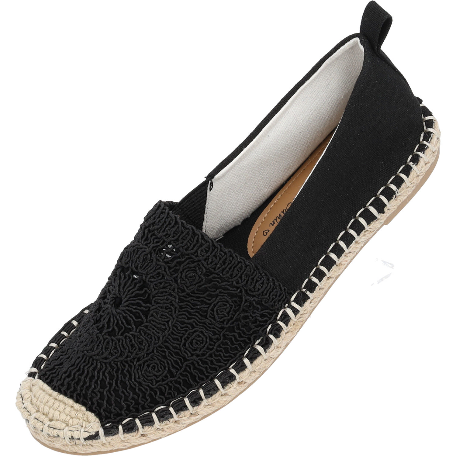 Palado Serd by Sila Sahin, Espadrilles, Damen, Schwarz
