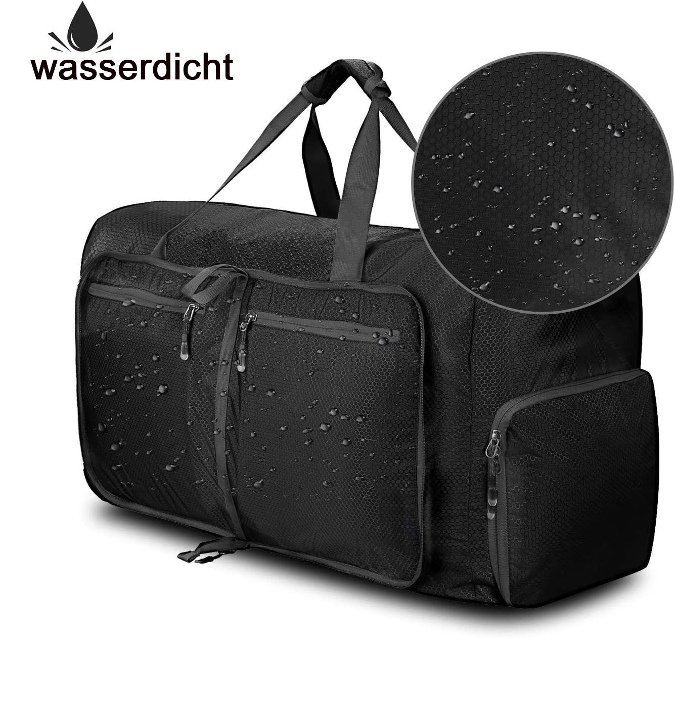 FeelGlad Reiserucksack Sporttaschen,Reisetasche Faltbar,Ryanair Handgepäck
