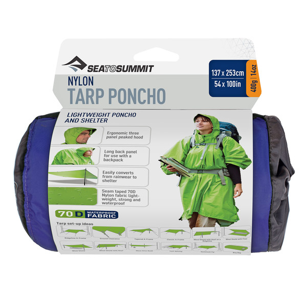 70D NYLON TARP PONCHO - Regenponcho
