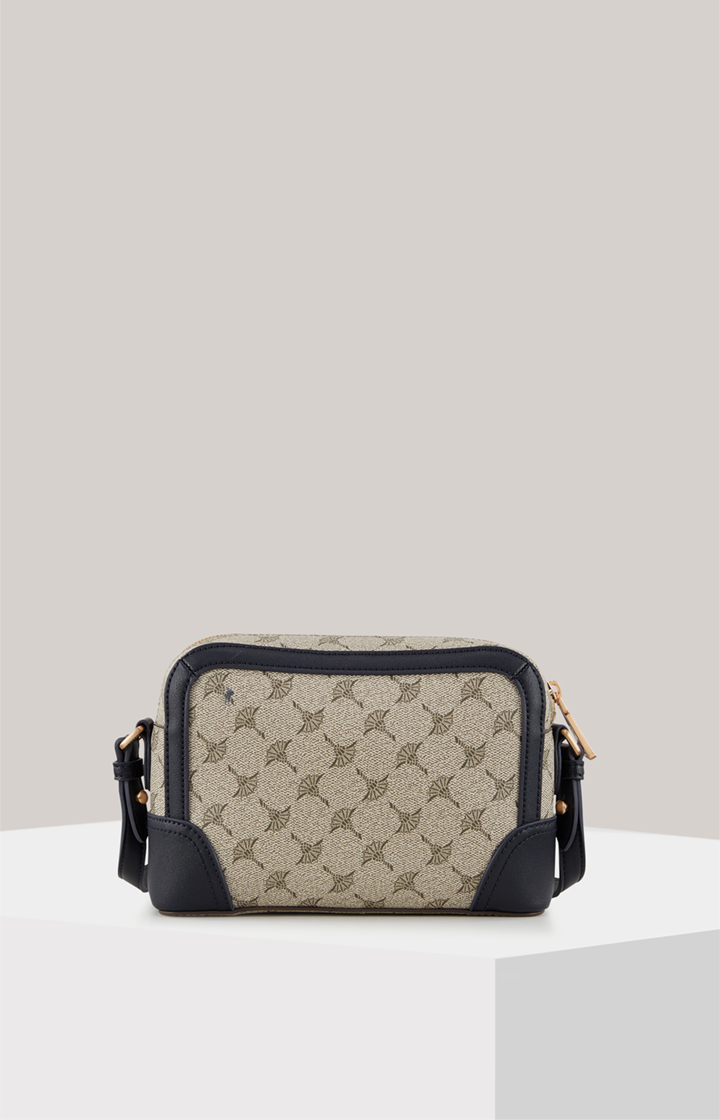 Schultertasche Mazzolino Edition Cloe in Beige/Blau