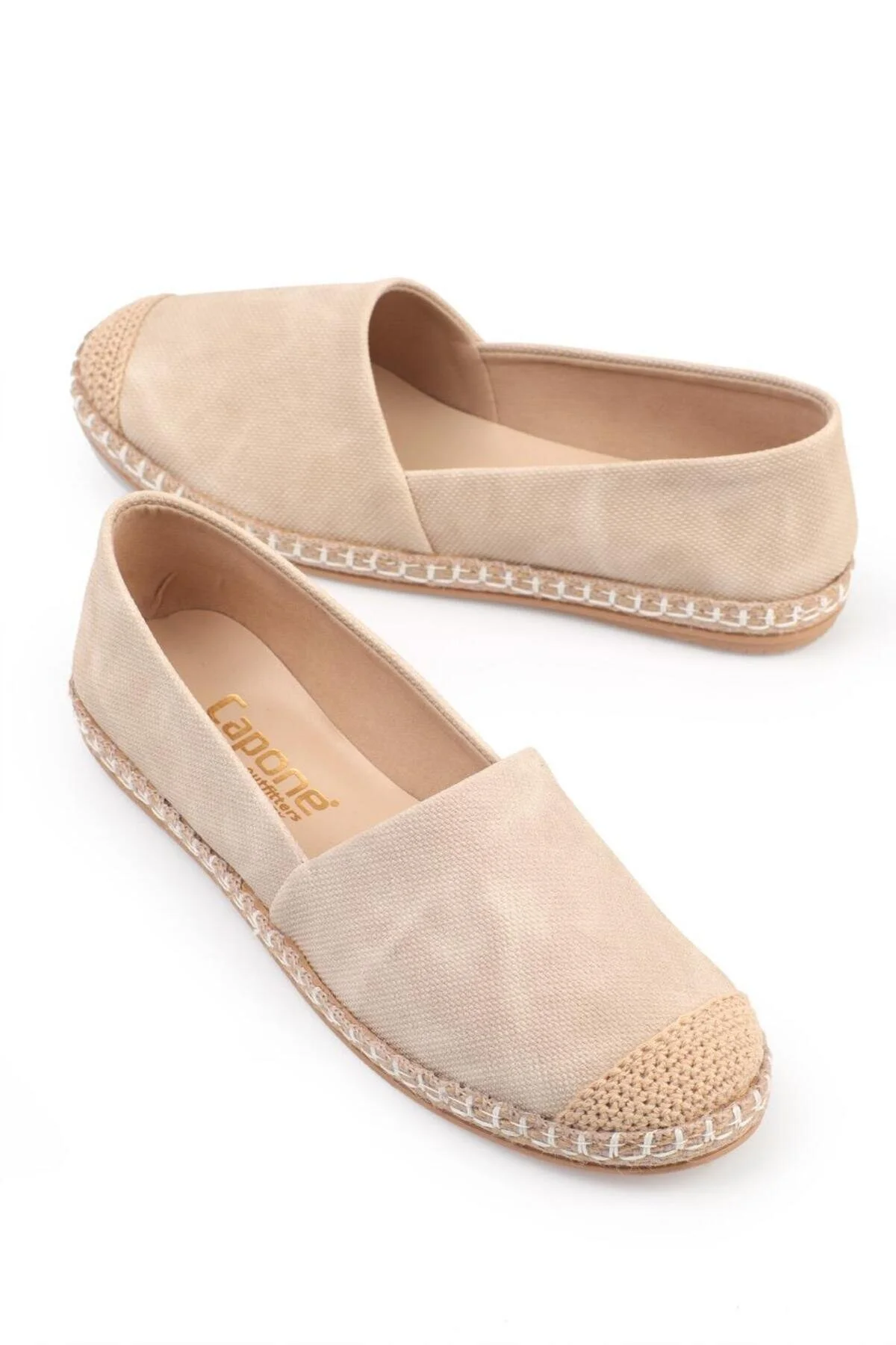Capone Outfitters  Capone Beige Damen-Espadrille