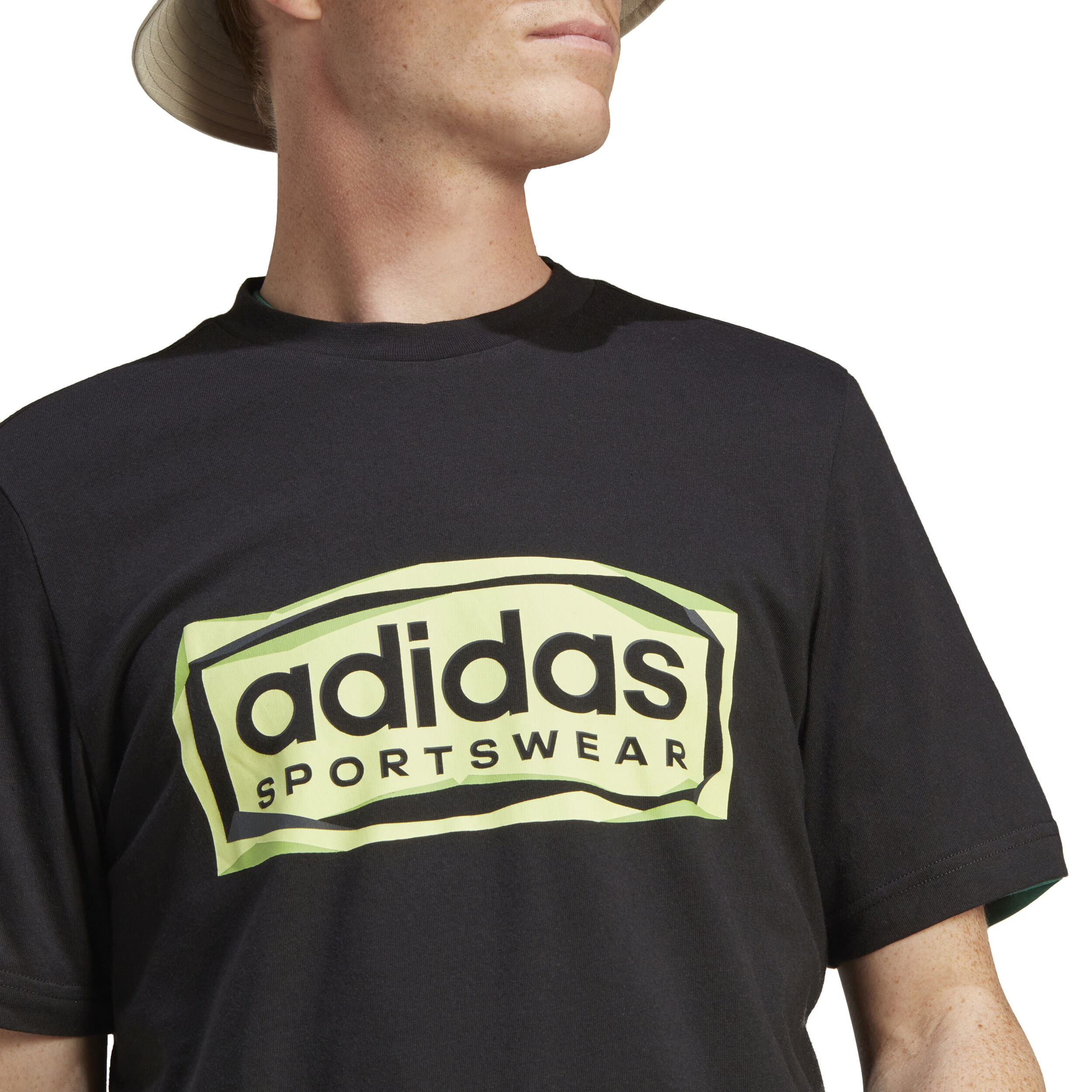 FLD SPW Logo T-Shirt Herren - Schwarz, Gelb