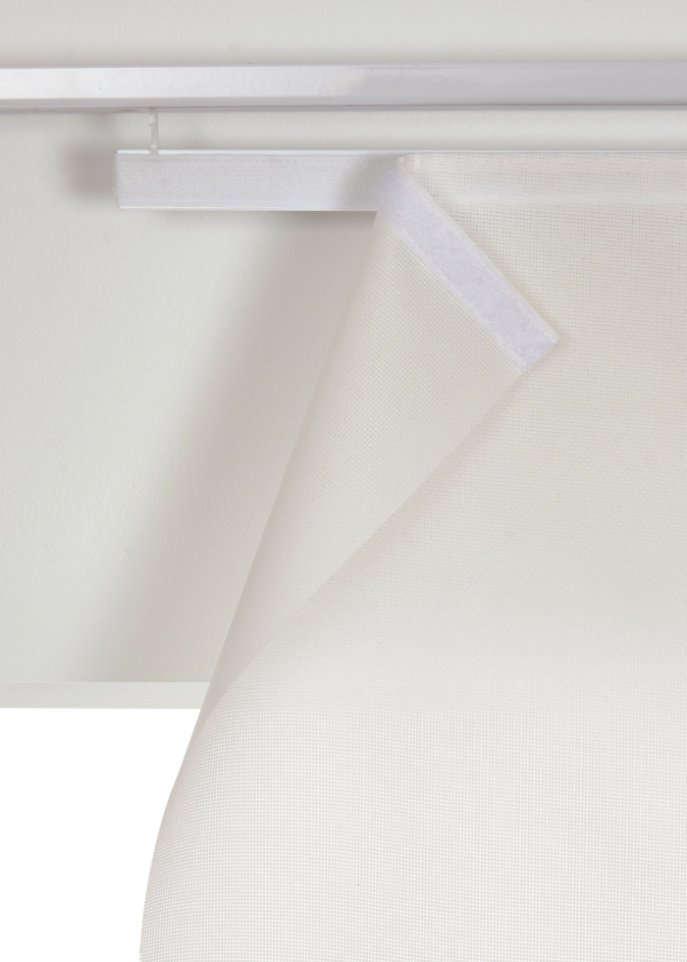 Blendschutz Schiebegardine mit floralem Druck (1er Pack)