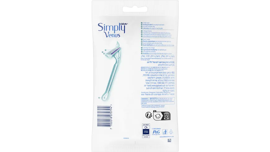 Venus GILLETTE Rasierer Simply Venus
