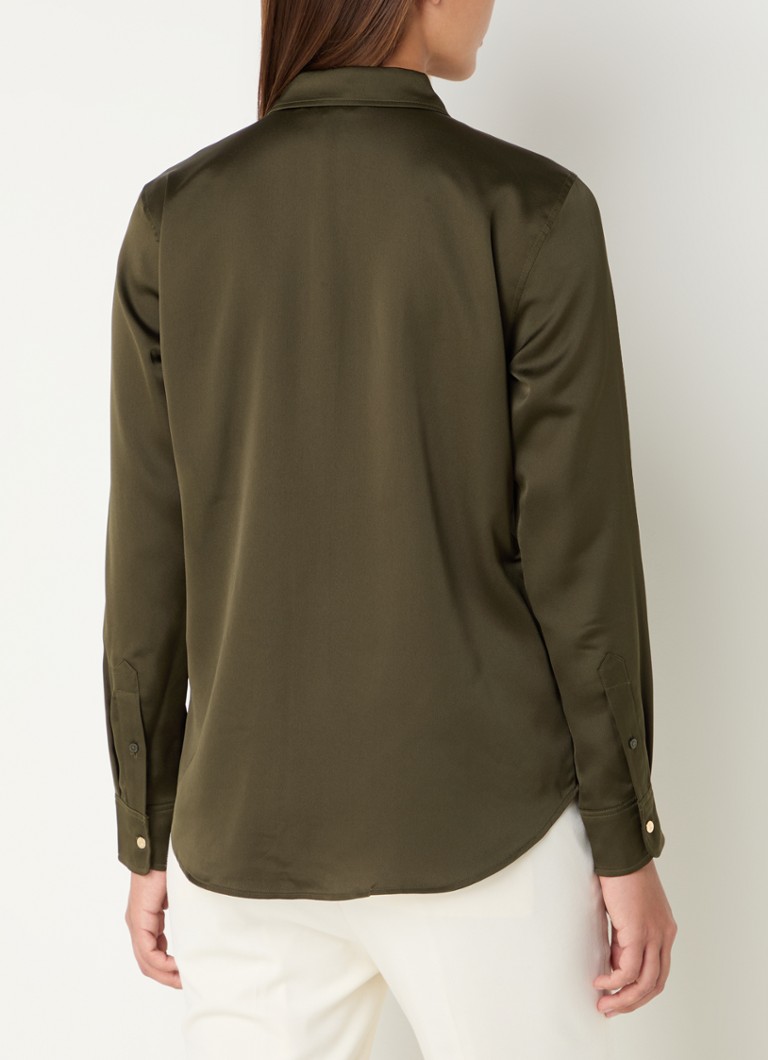 Ralph Lauren satin blouse