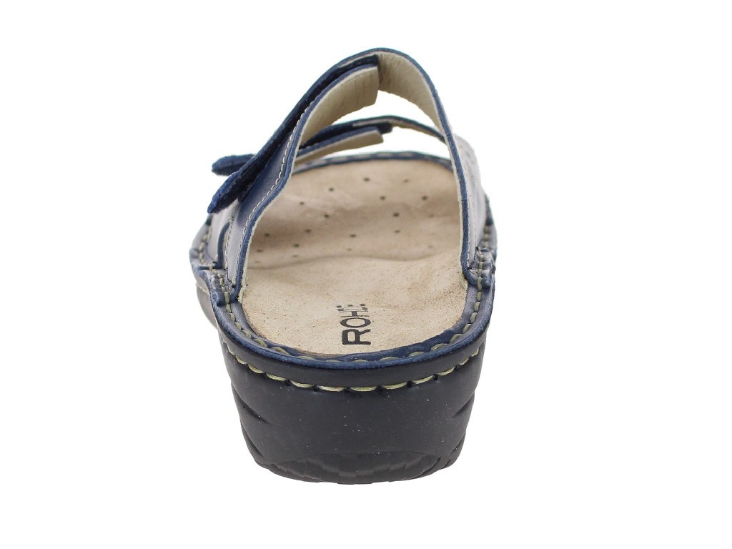 ROHDE Pantoletten blau