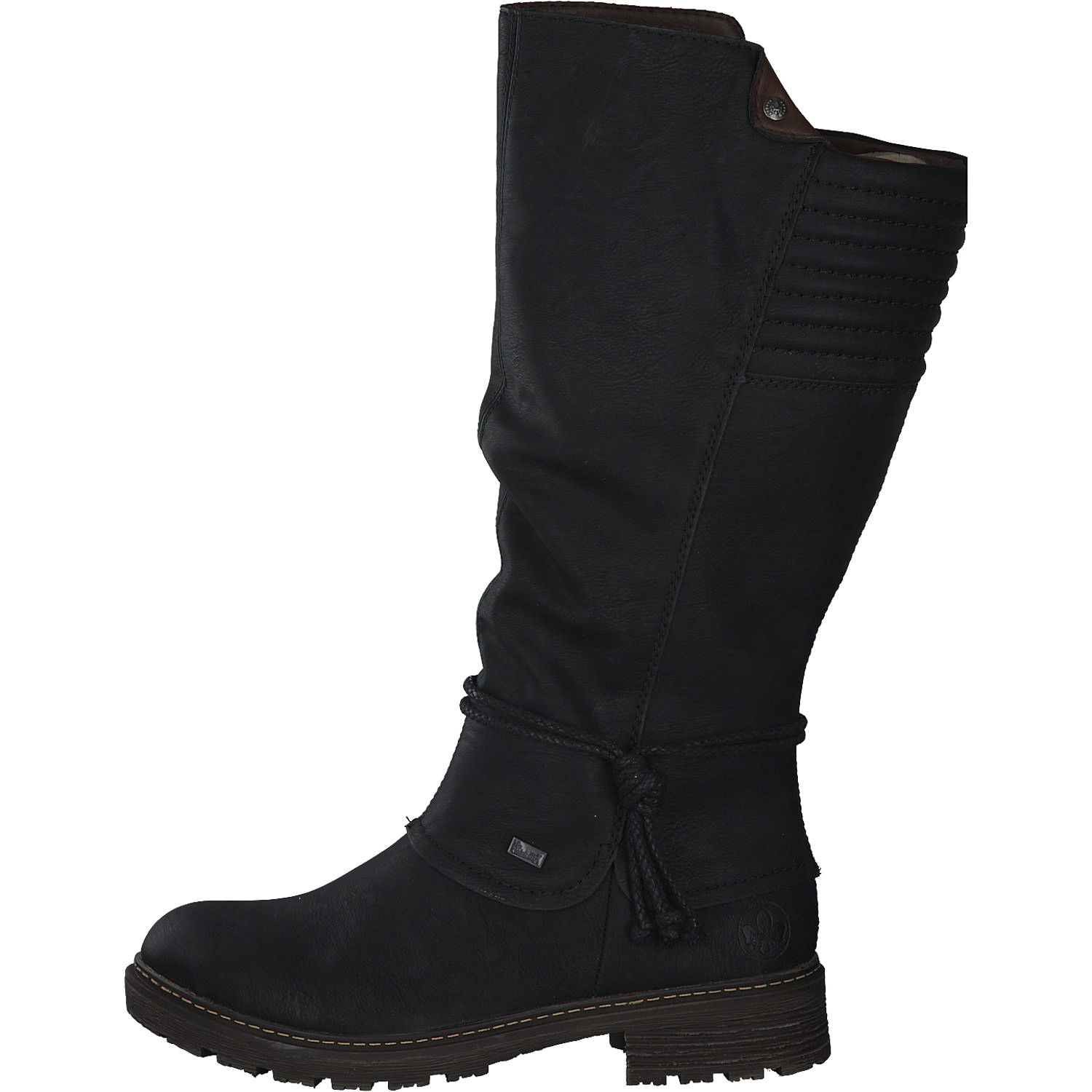 Rieker Z4776, Overknee-Stiefel, Damen, Schwarz