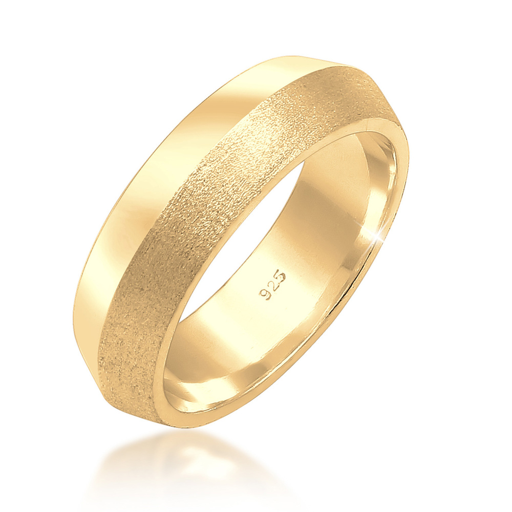 Elli PREMIUM Elli PREMIUM Bague Femmes Mariage Couple Elégant Simple en Argent Sterling 925 Bague