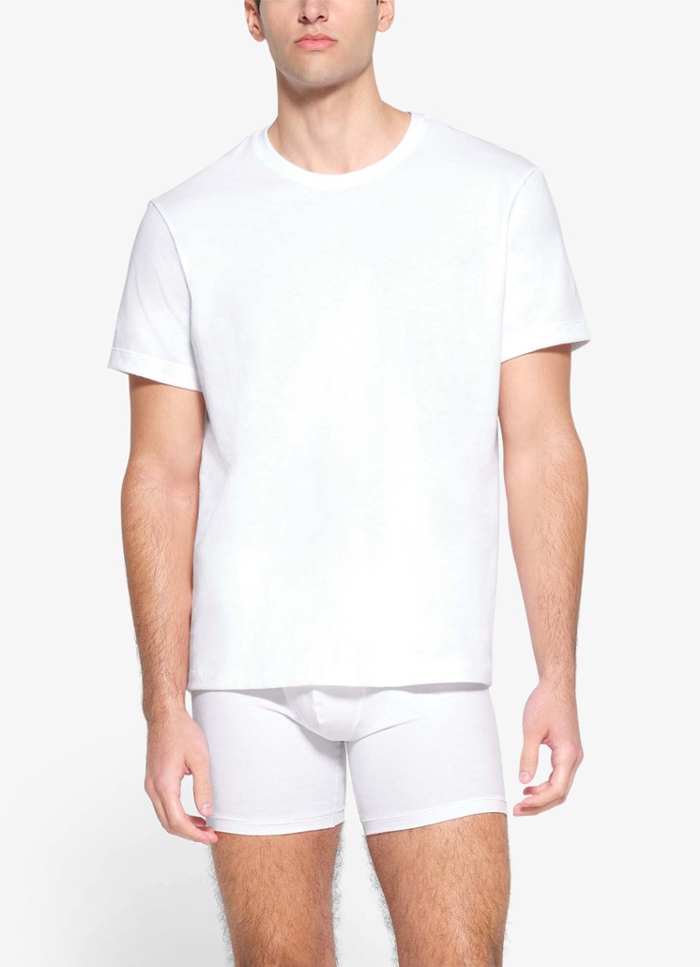 Tricou Skims din bumbac cu guler rotund