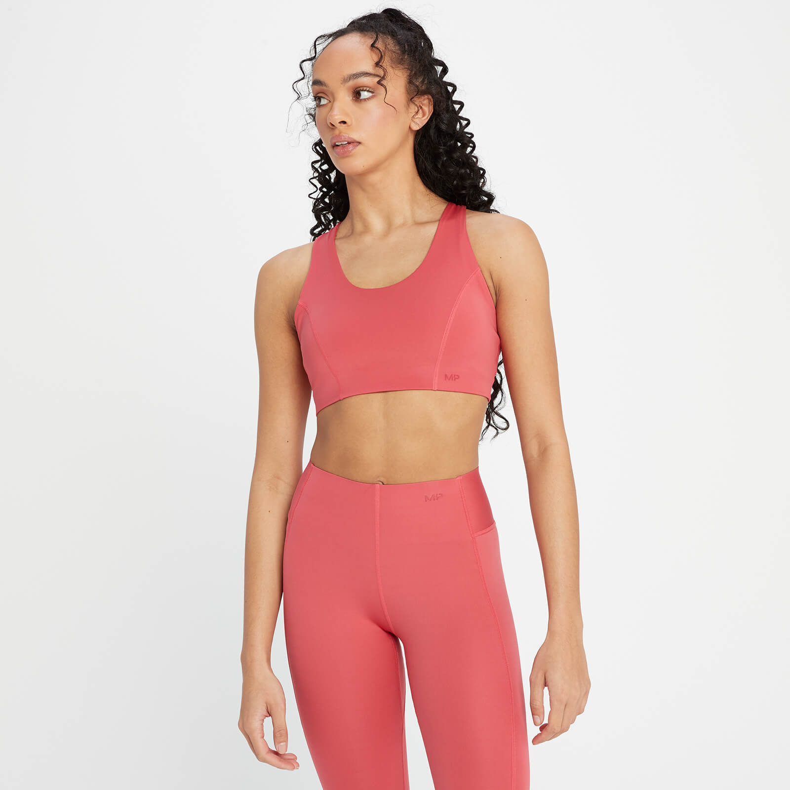MP Women's Composure Repreve® Sports Bra - Berry Pink