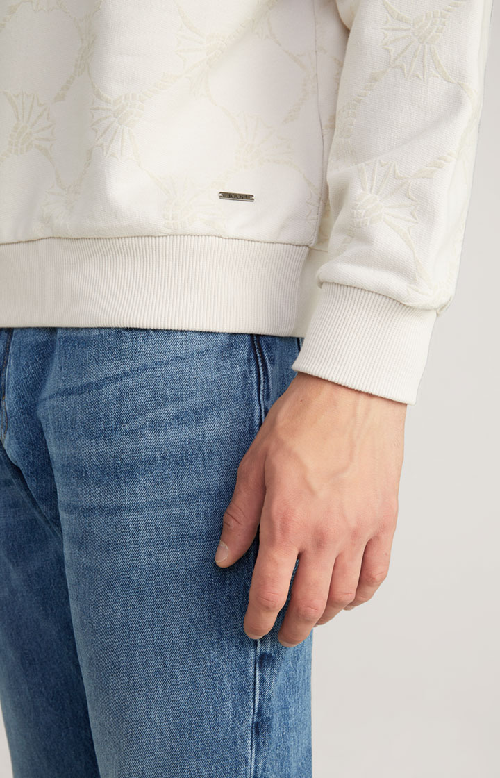 Cornflower Sweatshirt Tadeo in Hellbeige