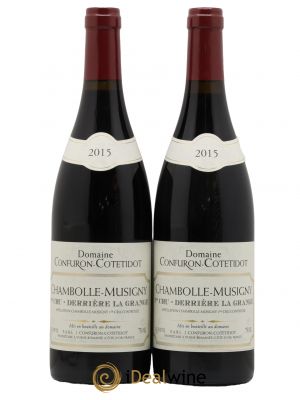 Chambolle-Musigny 1er Cru Derrière la Grange Confuron-Cotetidot  2015 - Lot de 2 Bouteilles