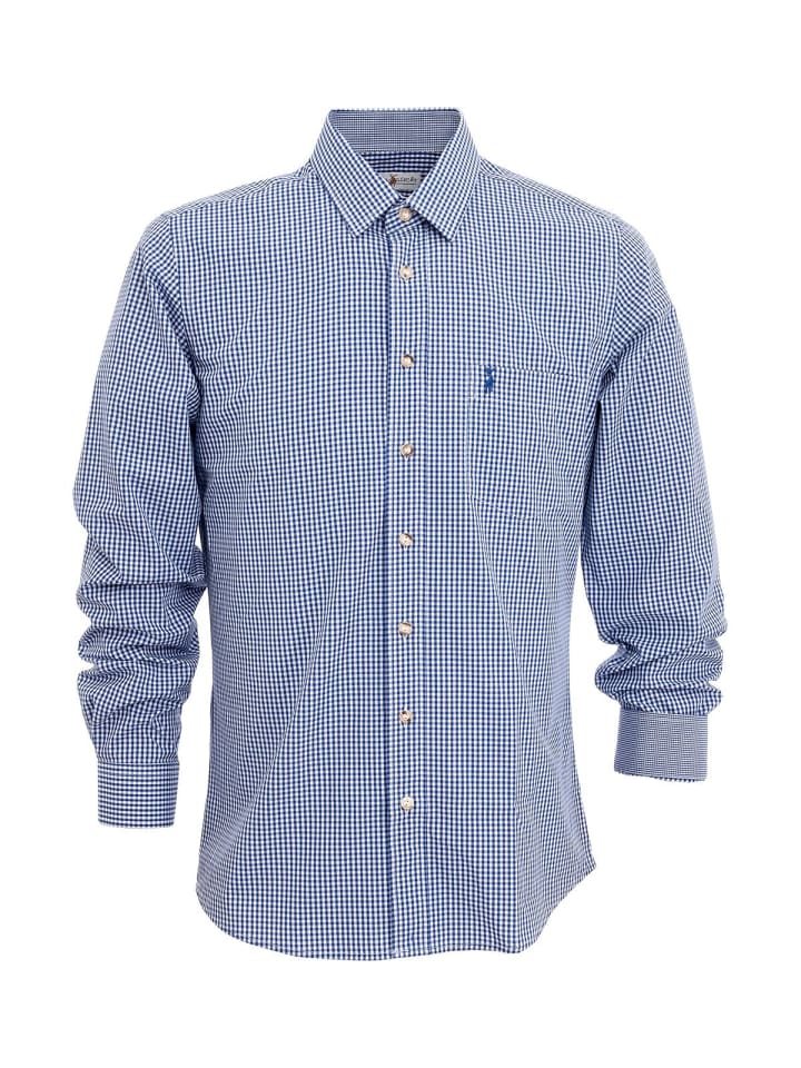 Almsach Karo-Hemd 722LK-CO in jeans günstig kaufen