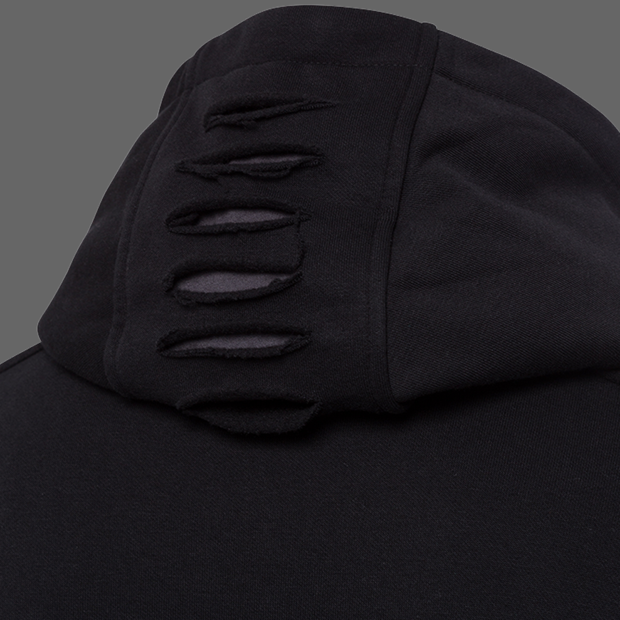 Cut-out Kapuzenpullover