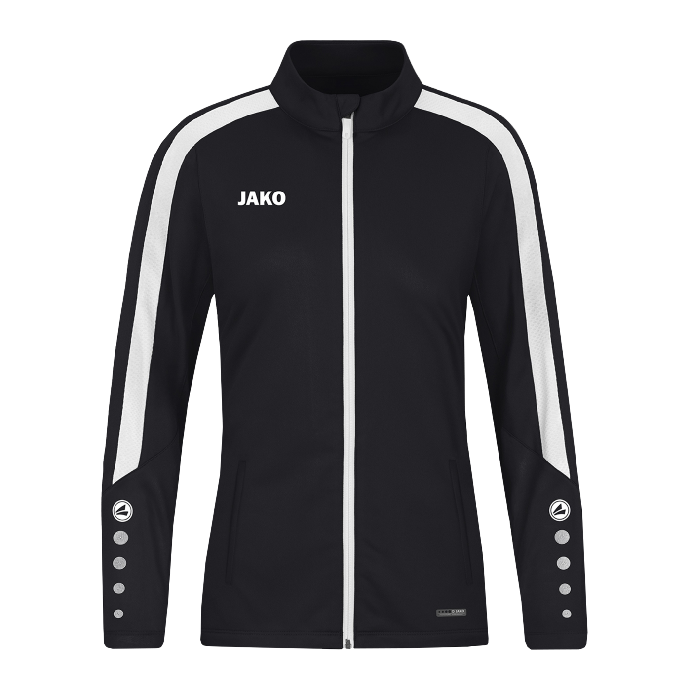 JAKO Power Polyesterjacke Damen Schwarz F800
