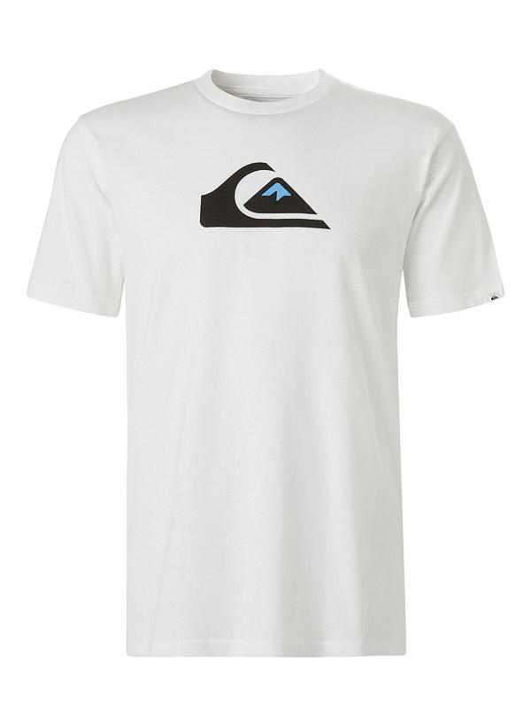 Quiksilver, T-Shirt, Regular Fit, Baumwolle, weiß
