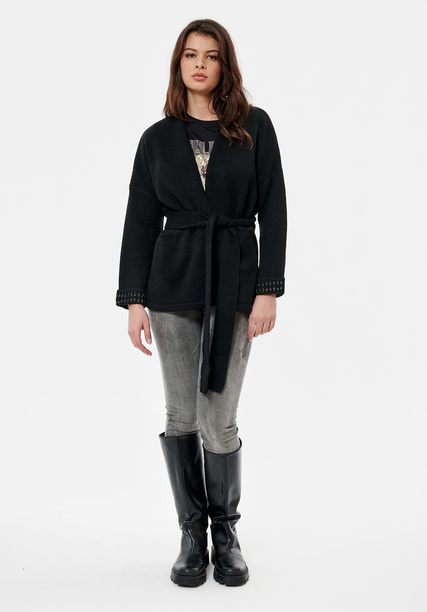 LIVI   Gilet noir femme