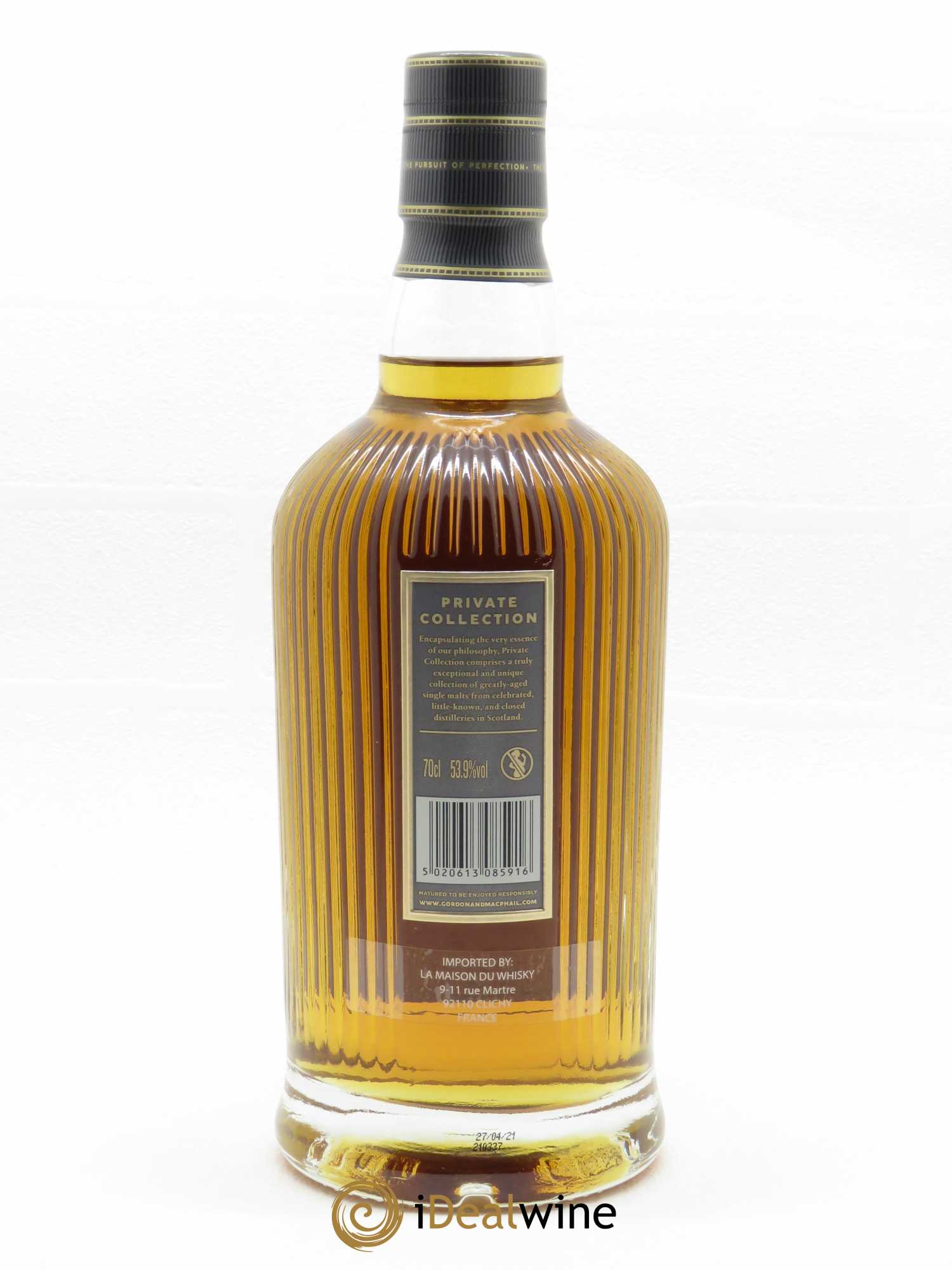 Whisky Caol Ila 36 ans Gordon & Macphail (70cl) 1984 - Lot de 1 Bouteille