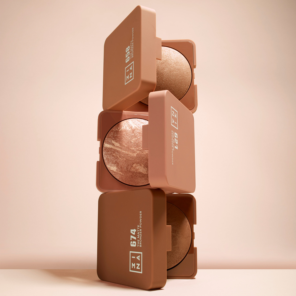 3ina The Bronzer Powder 674 Poudre Bronzante