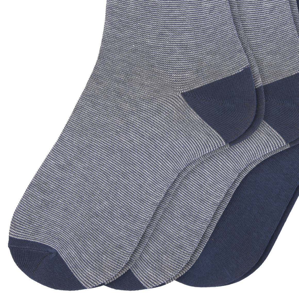 3 Paar Herren Socken im Muster-Mix