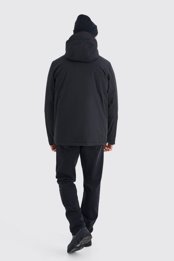 Smarter Parka mit 3D Taschen