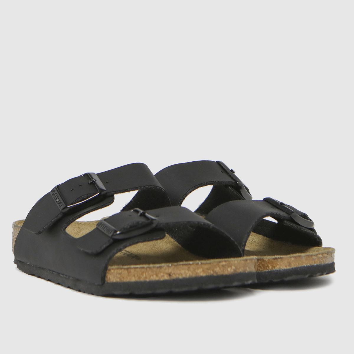 BIRKENSTOCK svarta Arizona Junior sandaler