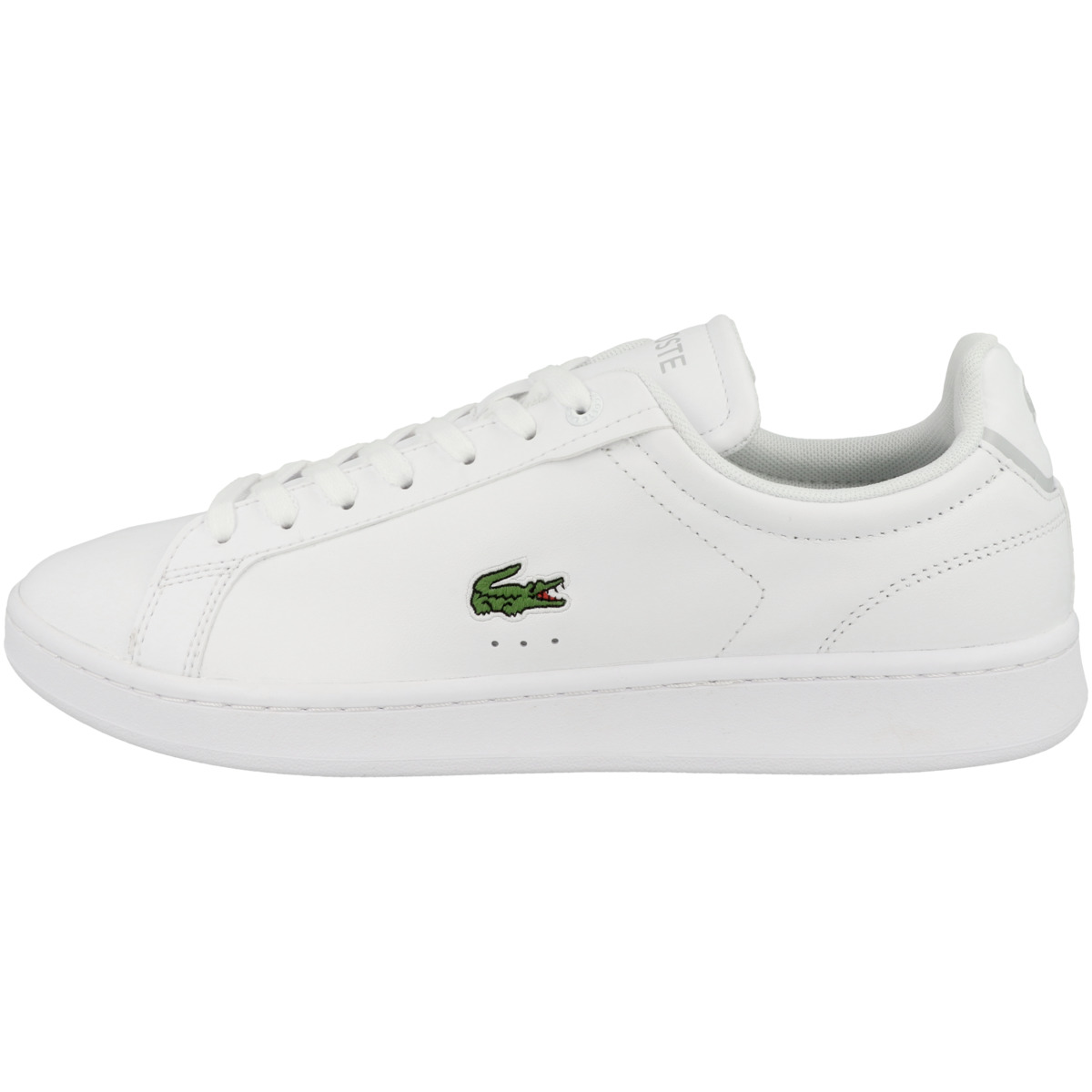 Lacoste Carnaby Pro BL Leather Tonal Sneaker Low weiss