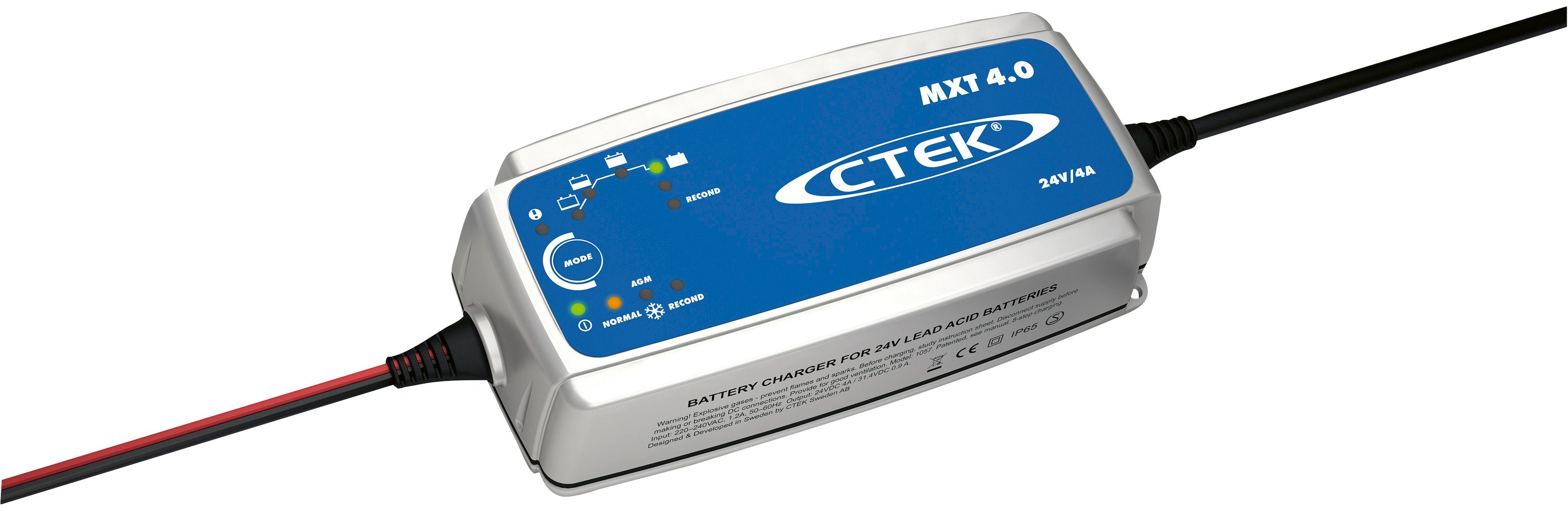 CTEK MXT 4.0 Batterie-Ladegerät (Kann als Stromversorgung verwendet werden)