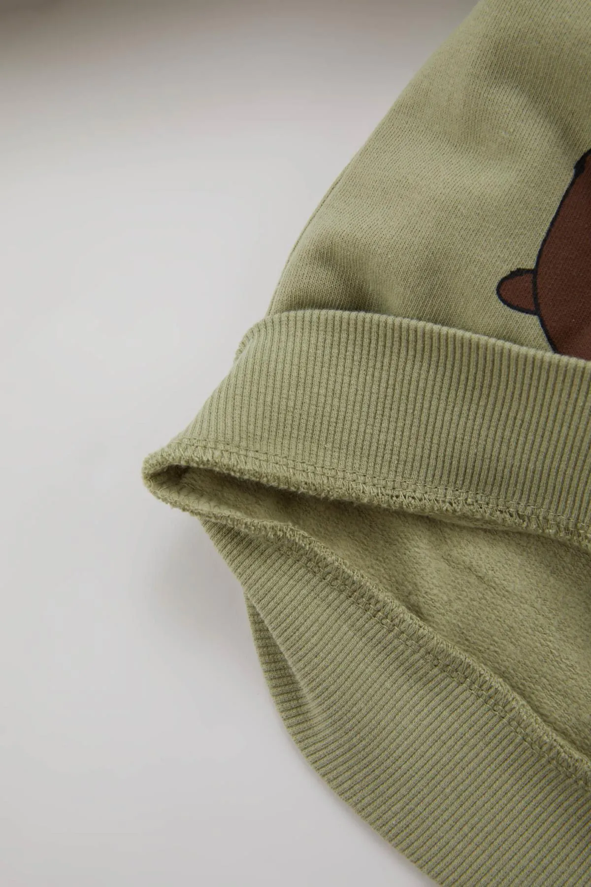 DeFacto  Bedrucktes, weich gefüttertes Sweatshirt mit Rundhalsausschnitt für Babys (Jungen).