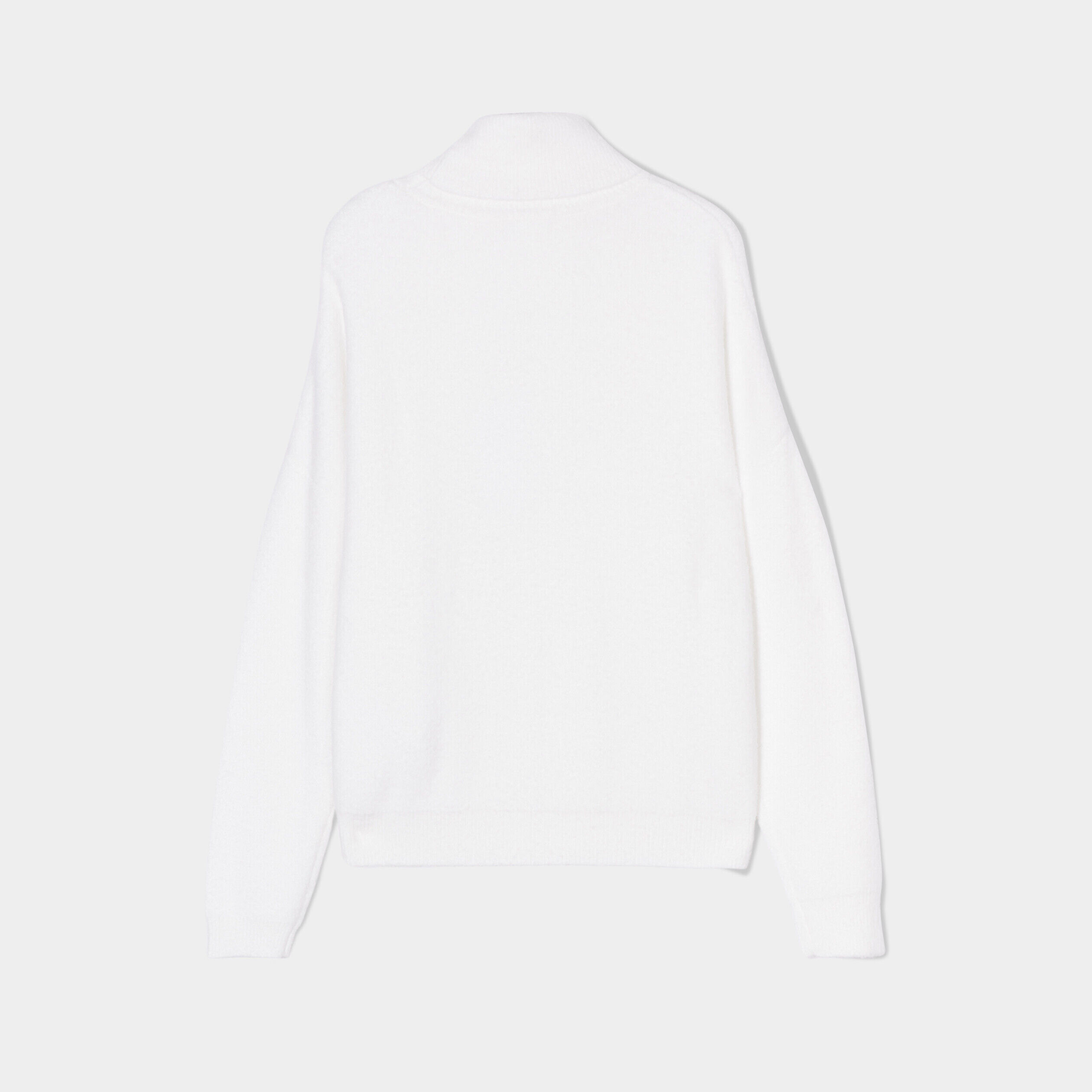 Pull col roulé ecru femme | Cache Cache