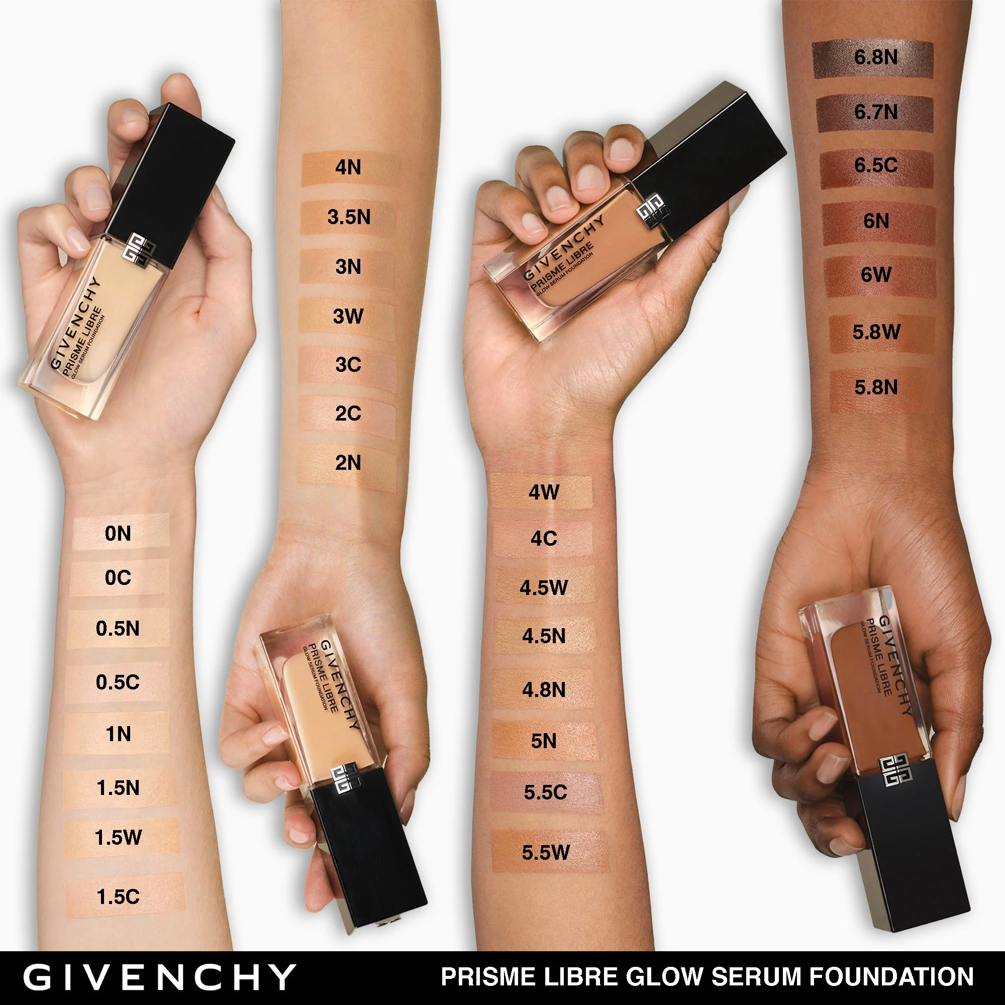 ПРИСМЕ ЛИБРЕ Глов Серум Фоундатион - Течна подлога