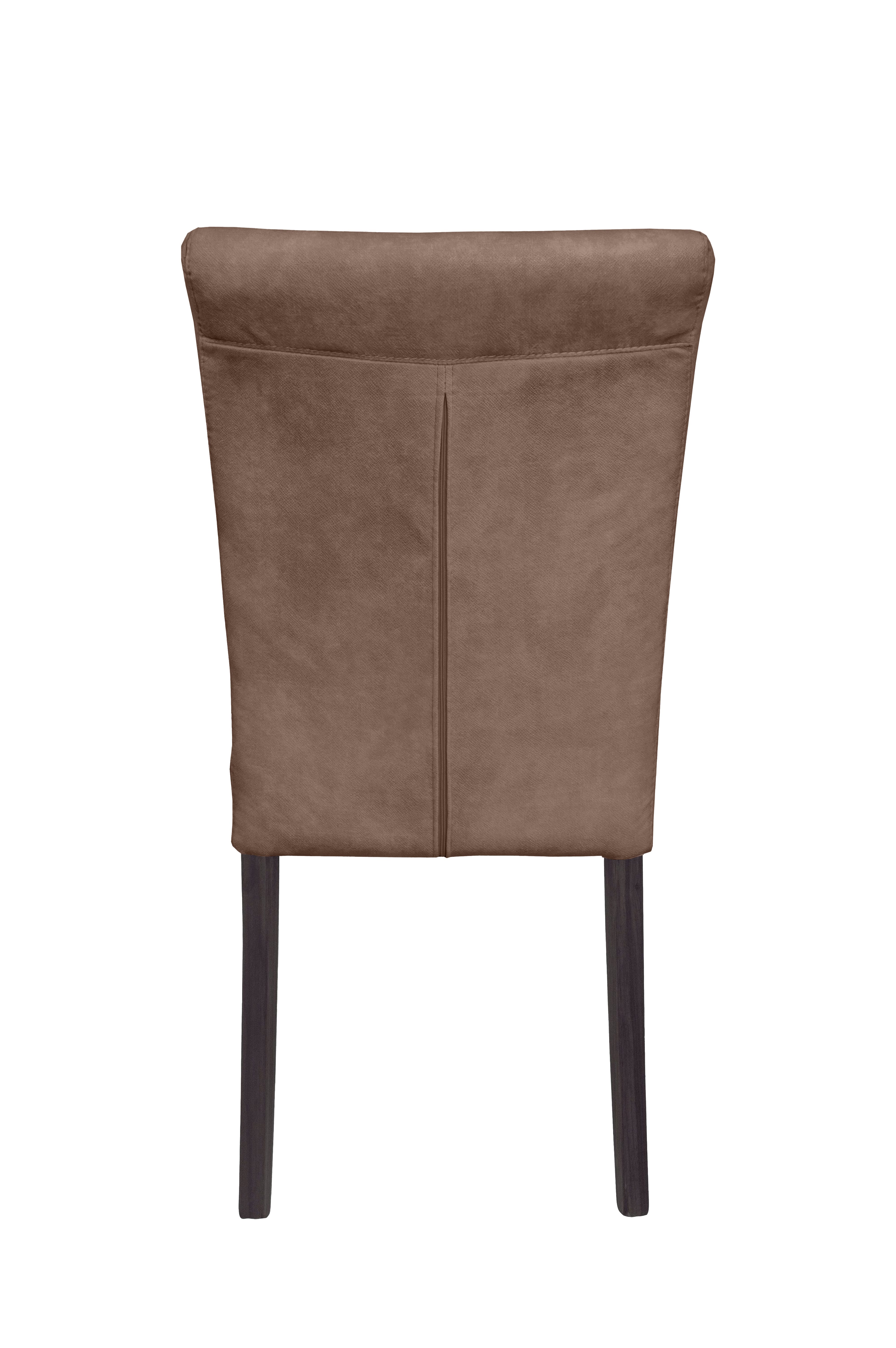 Home affaire 4-Fußstuhl Henry (Set, 2 St), Sitz und Rücken gepolstert
