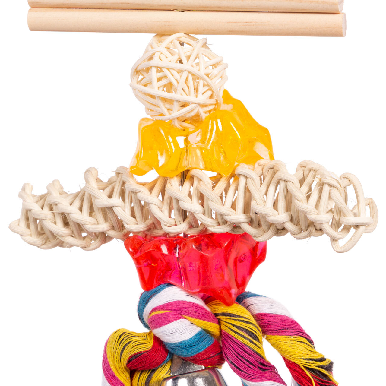 HappyBird Spielzeug HappyBird Papageienspielzeug Bone & Stone Kabob