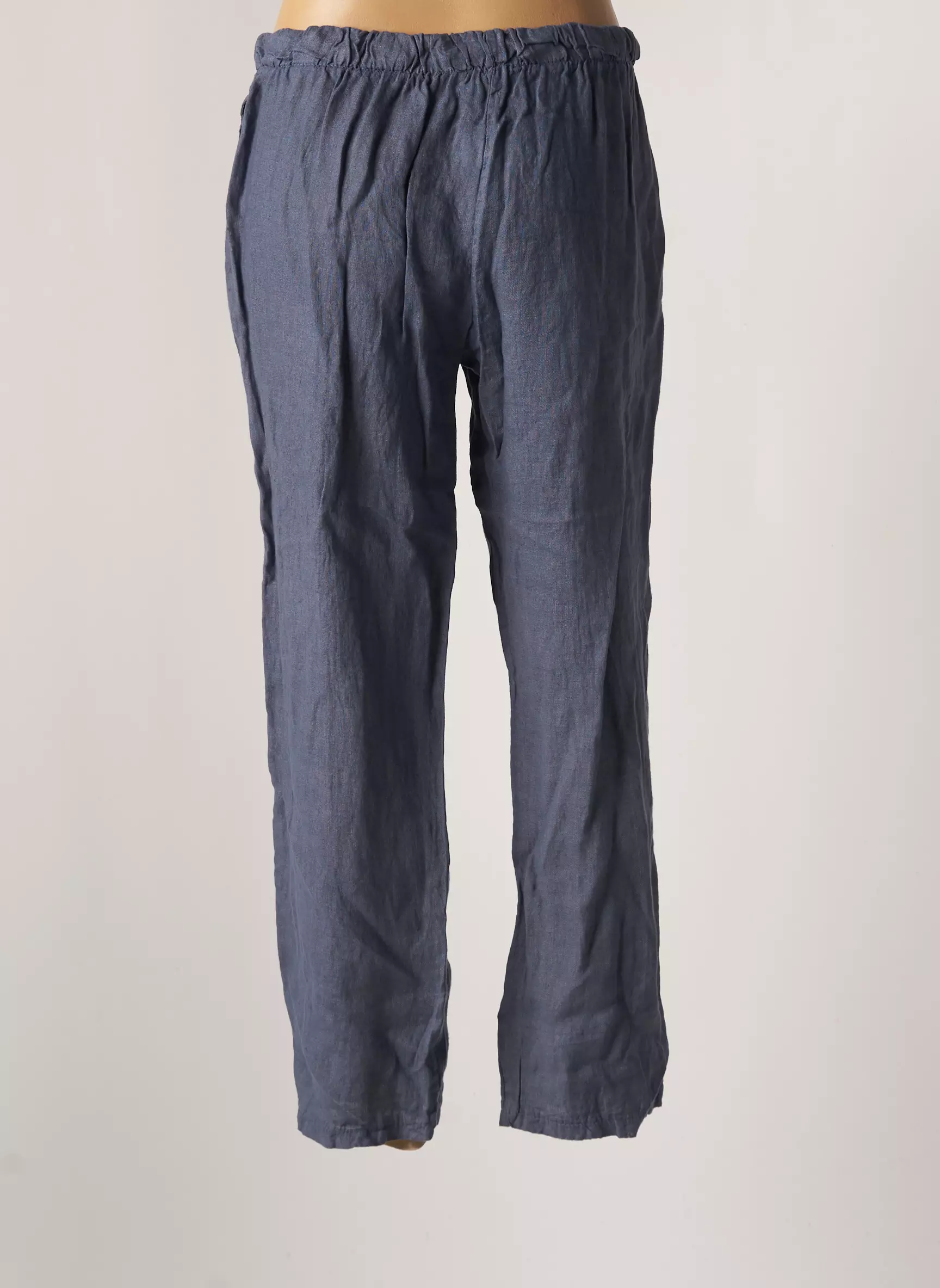 La Petite Nimoise Pantalons Slim Femme couleur bleu
